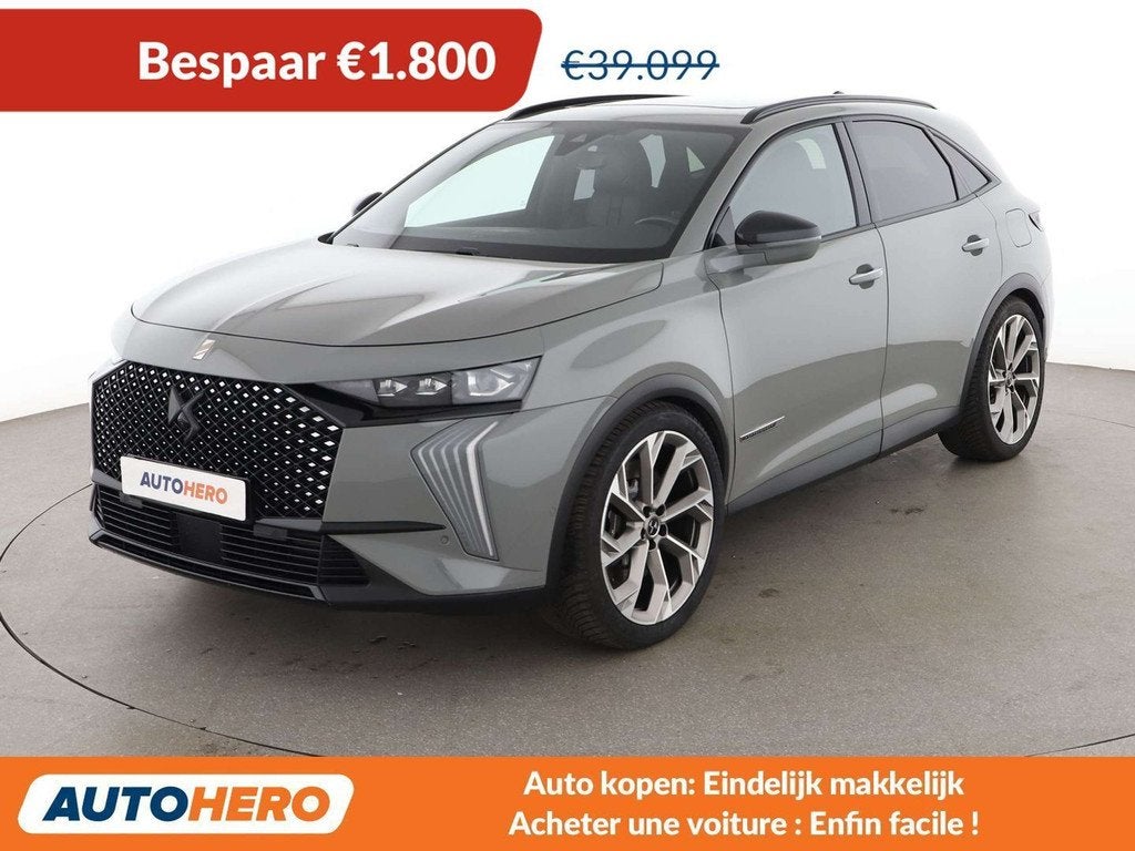 DS Automobiles DS 7 1.6 E-Tense Hybrid 4x4 La Première, Autos, DS, Cuir, Détection des panneaux routiers, Noir, 5 portes