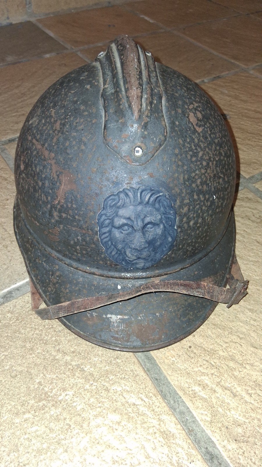 casque belge ww1 ABBL, Collections, Enlèvement ou Envoi
