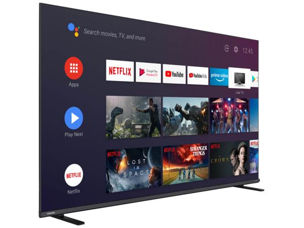 55" QLED Ultra HD Android TV, TV, Hi-fi & Vidéo, Télévisions, Comme neuf, Enlèvement, 100 cm ou plus, 4k (UHD)