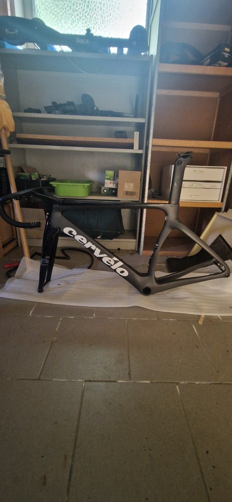 cervelo s5 frameset( 2021) + wielen, Ophalen