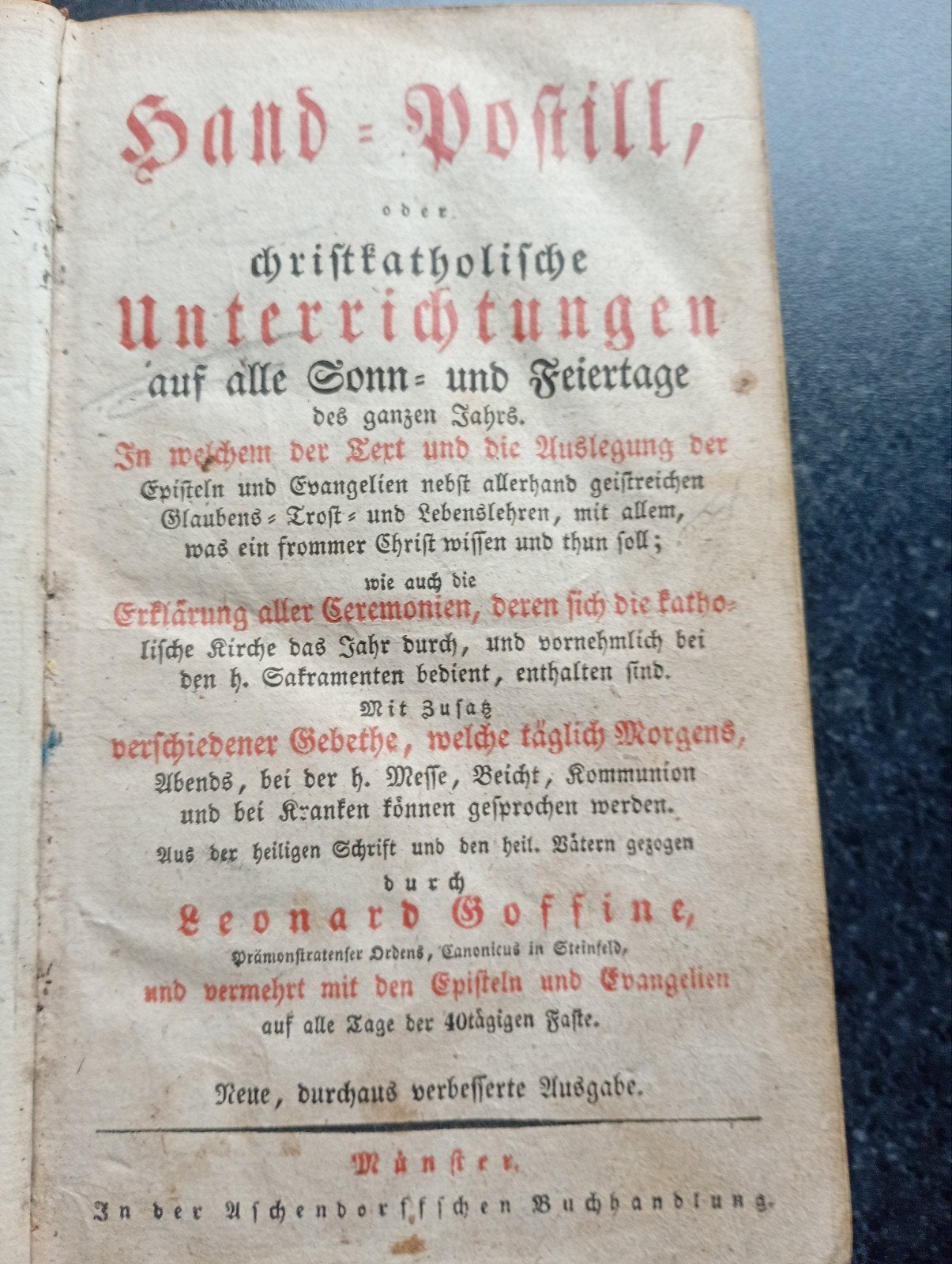 oud boek in het duits, Ophalen of Verzenden