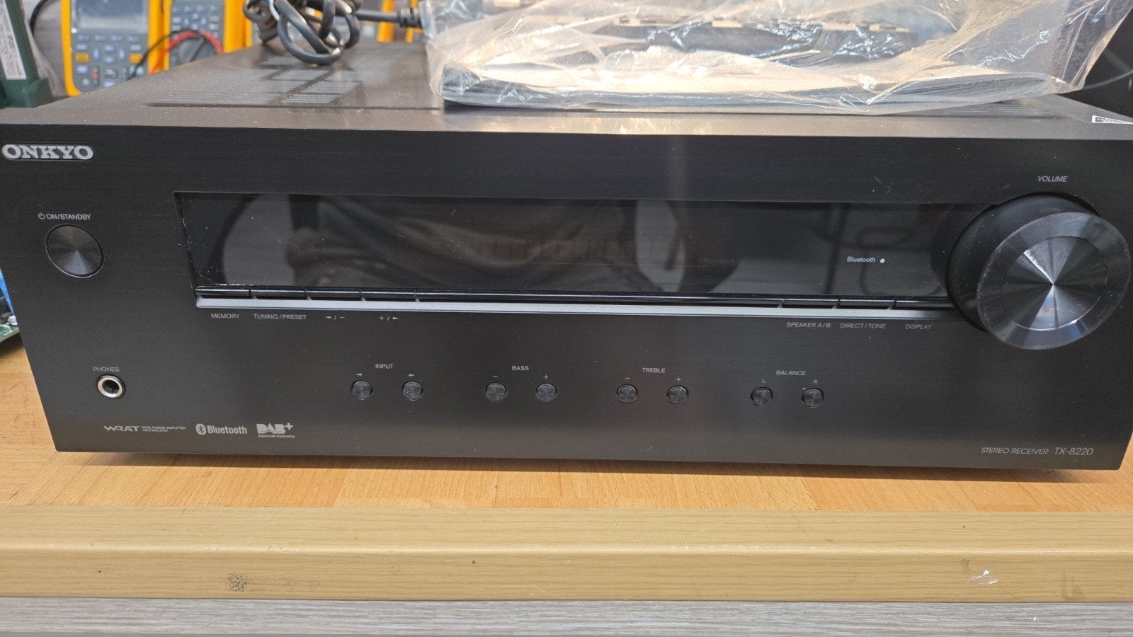 onkyo  amplificateur 2.1, tuner fm, dab+ ,Bluetooth,, TV, Hi-fi & Vidéo, Amplificateurs & Ampli-syntoniseurs, Enlèvement, Onkyo