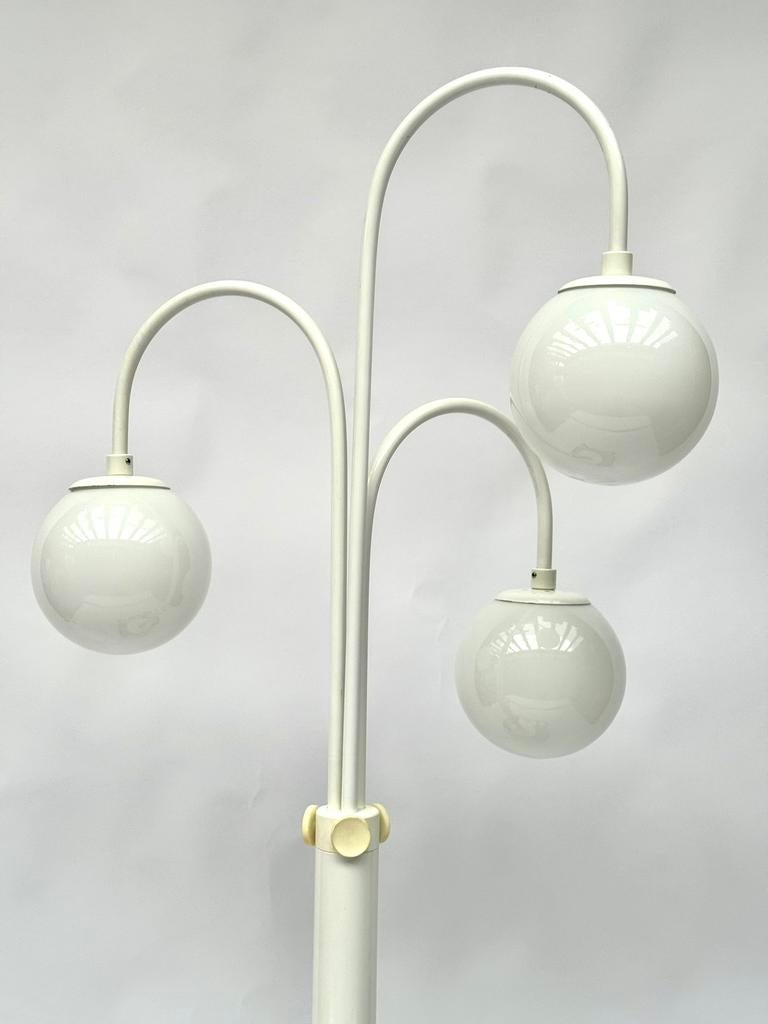 Lampe vintage Elco Lite Herda, milieu du siècle, 75 cm ou plus, Enlèvement ou Envoi, Verre, Mid century modern vintage