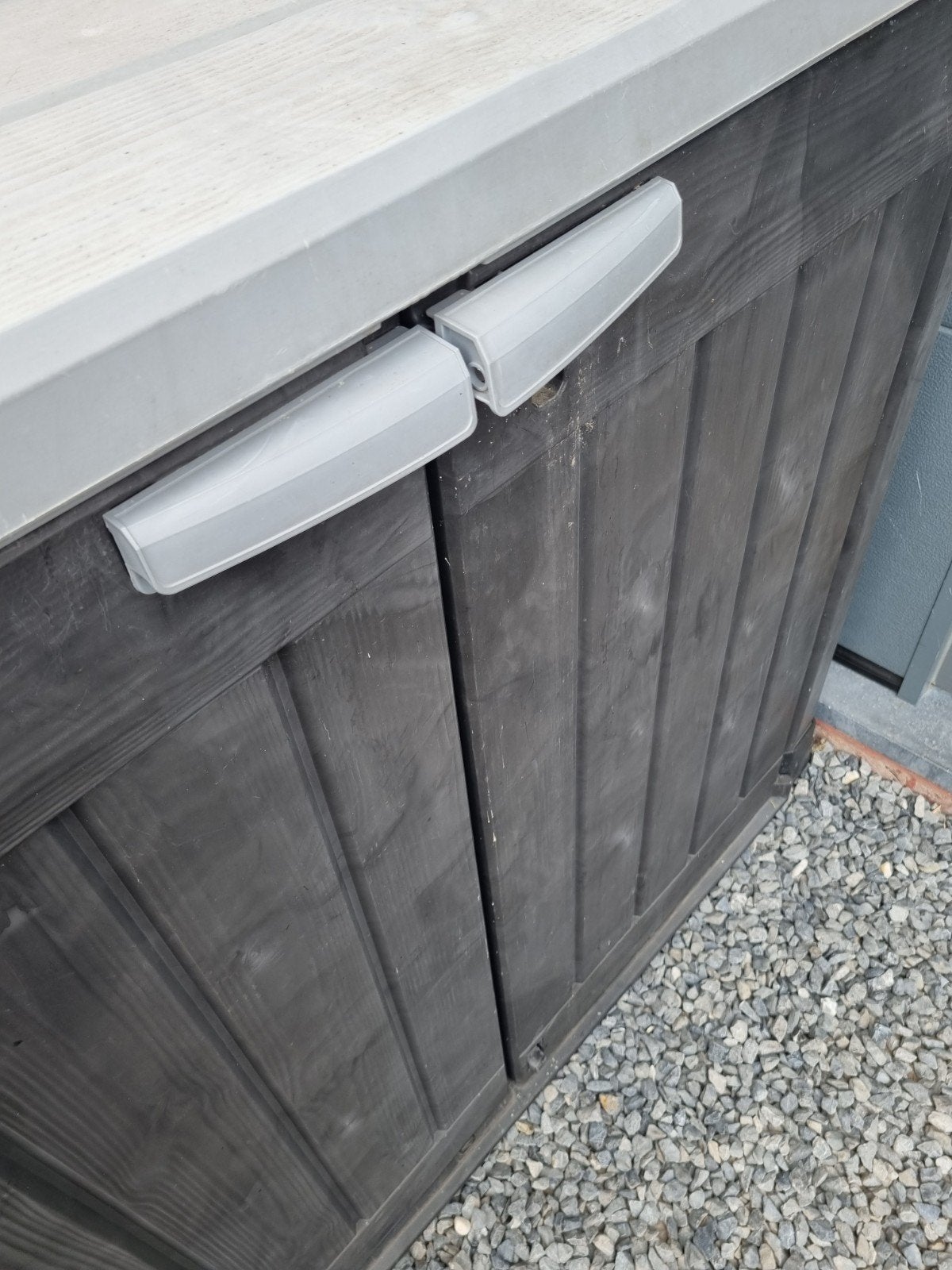 Stevige kunststof opbergkast voor tuin, terras of garage, Enlèvement, Synthétique