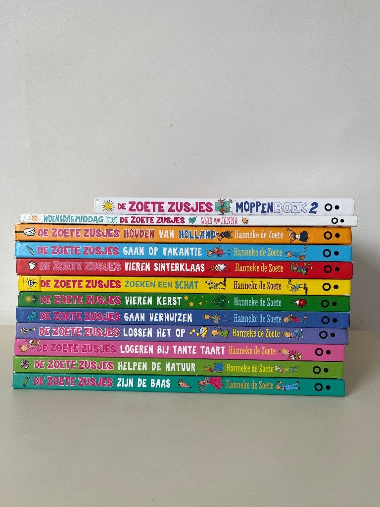 Zoete zusjes 12 boeken, Enlèvement, Utilisé, Hanneke de Zoete