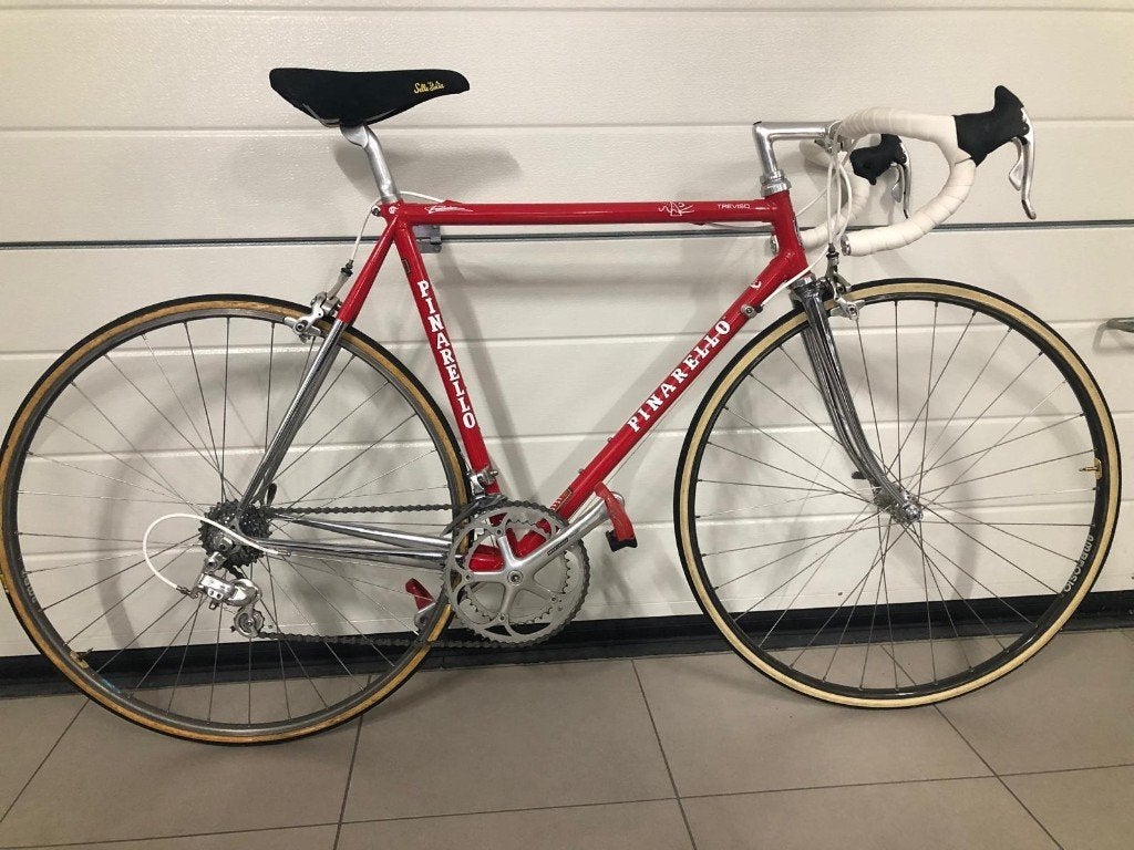 Pinarello 1979 in nieuwstaat, 28 inch, Velgrem, Zo goed als nieuw, 53 tot 57 cm