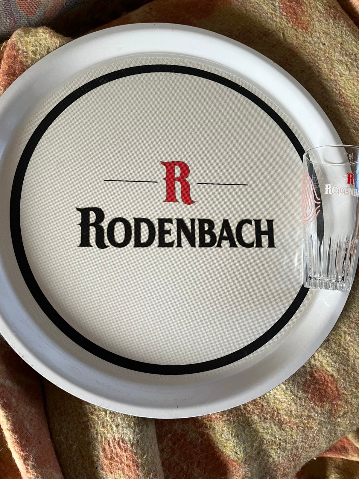 Rodenbach plateau dienblad, Verzamelen, Biermerken, Ophalen, Zo goed als nieuw
