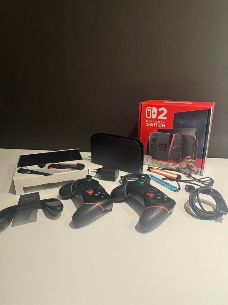 Nintendo Switch 2 + Extra’s – Complete Set, Enlèvement ou Envoi, Comme neuf