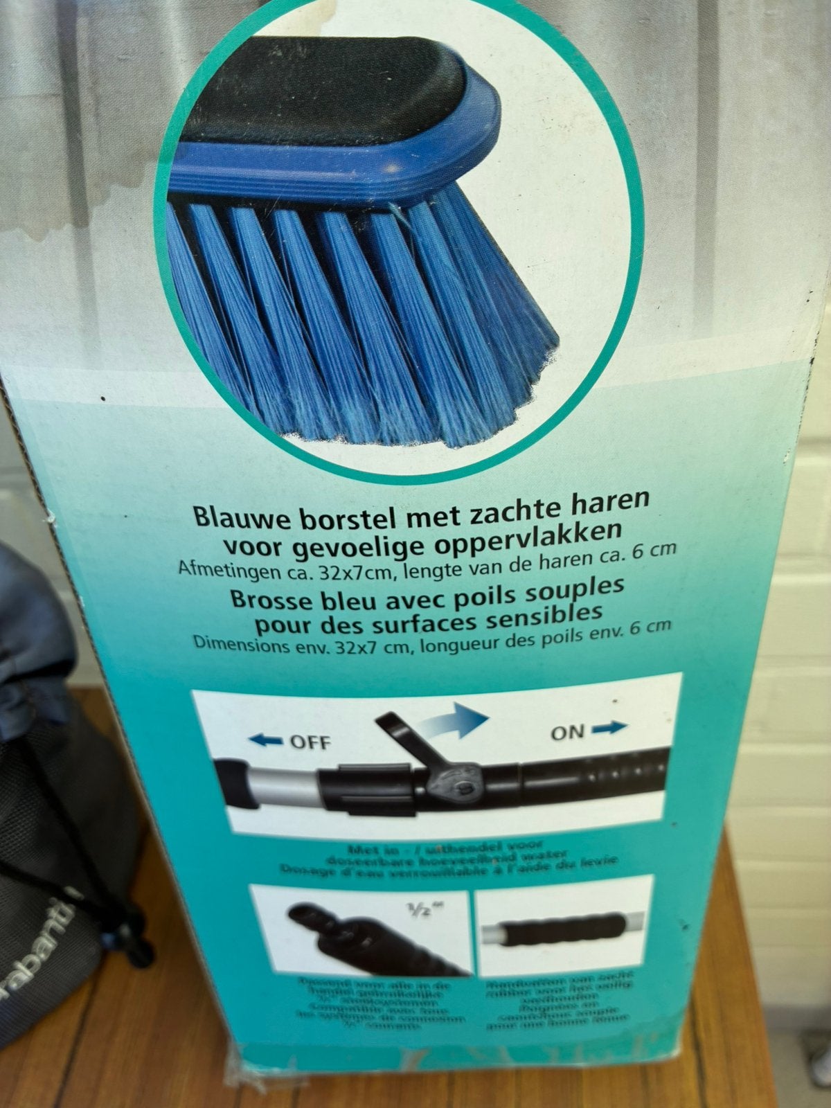 Waterborstelset, Ophalen, Zo goed als nieuw
