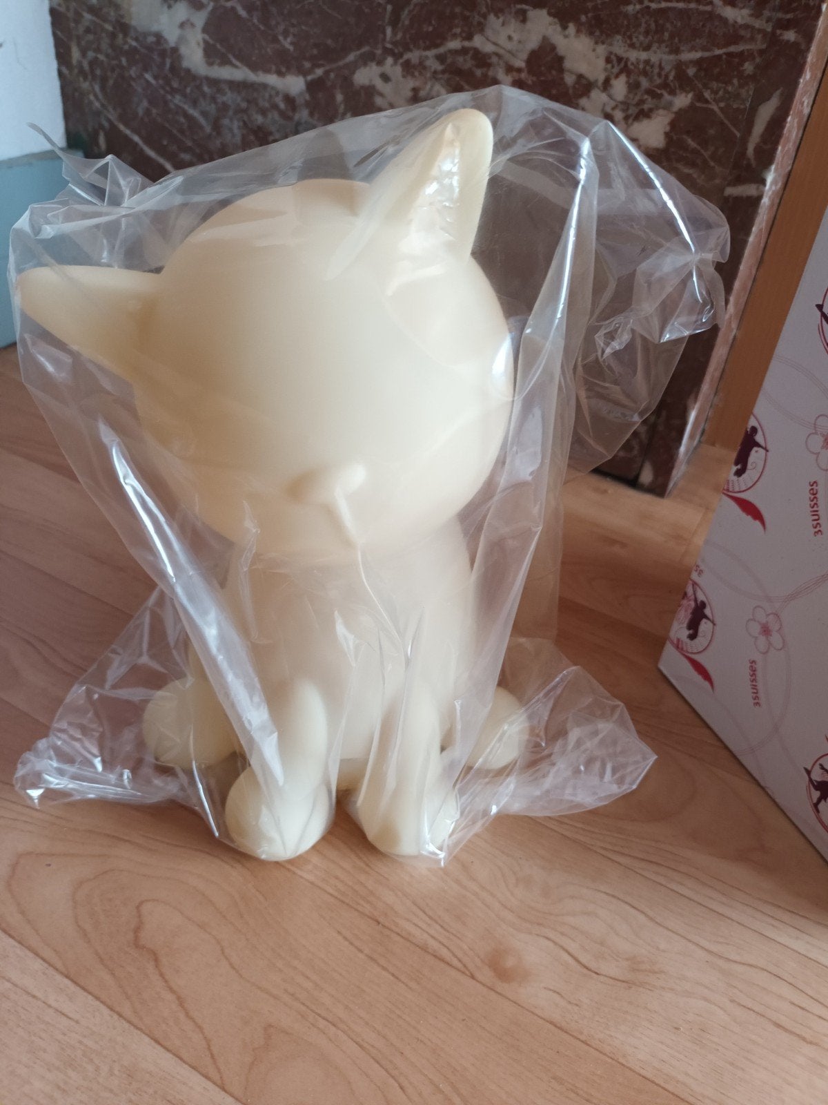 Poes lampje, Ophalen
