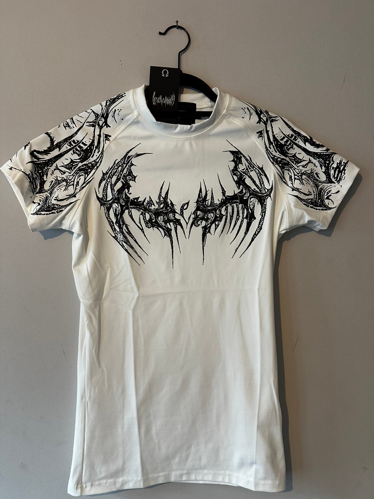 Breathe Divinity Original White Graphic T-Shirt New, Kleding | Heren, Fitness, Maat 48/50 (M), Wit, Nieuw