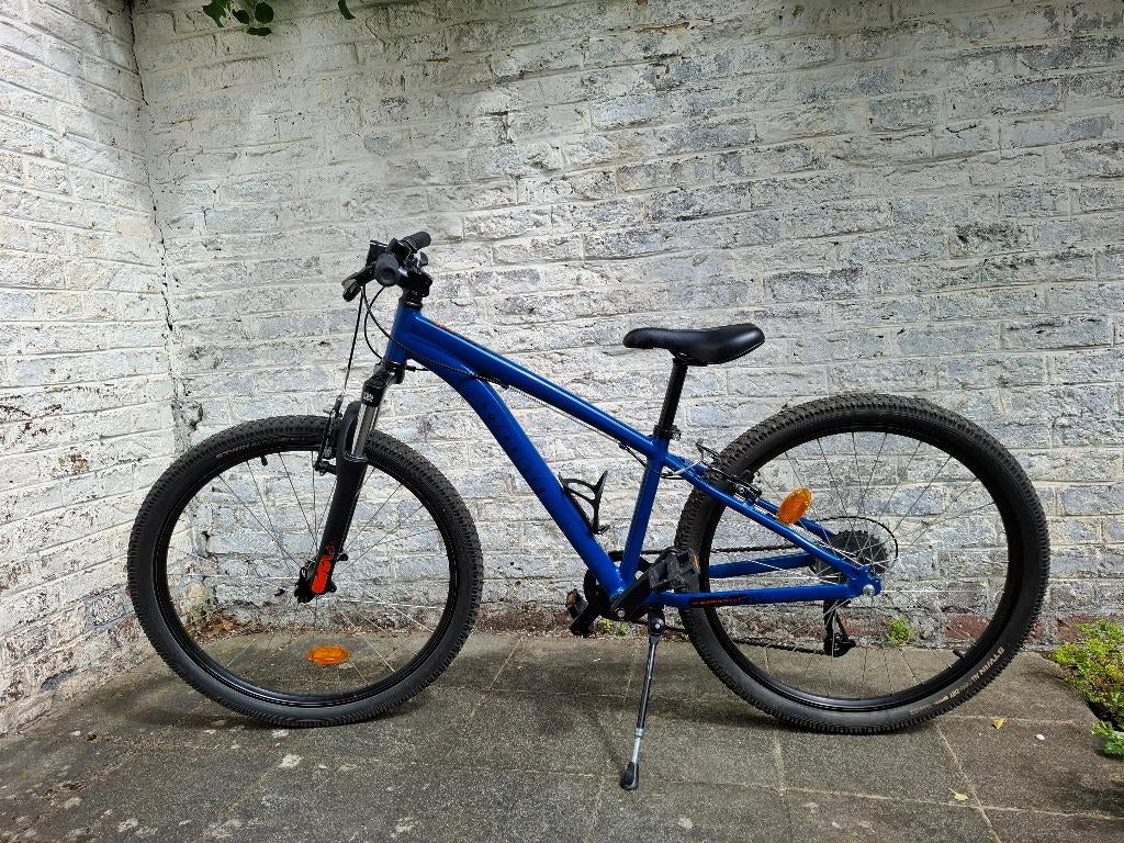 VTT ROCKRIDER enfant 26" 9-12 ans - ST 500 bleu, Vélos & Vélomoteurs, Enlèvement, Utilisé