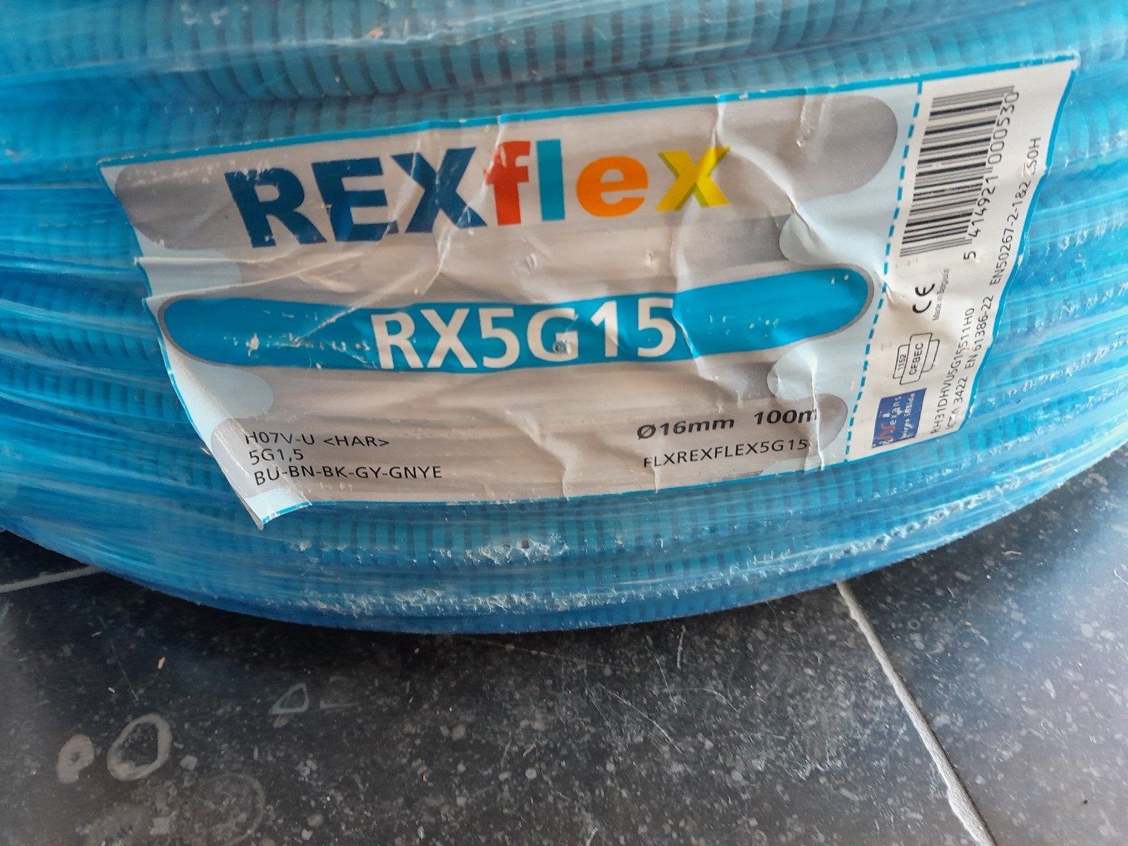 Lot câbles préflex : coaxial UTP 72 m 5G1,5/88 m 3G1,5/33 m, Bricolage & Construction, Électricité & Câbles, Enlèvement, Neuf