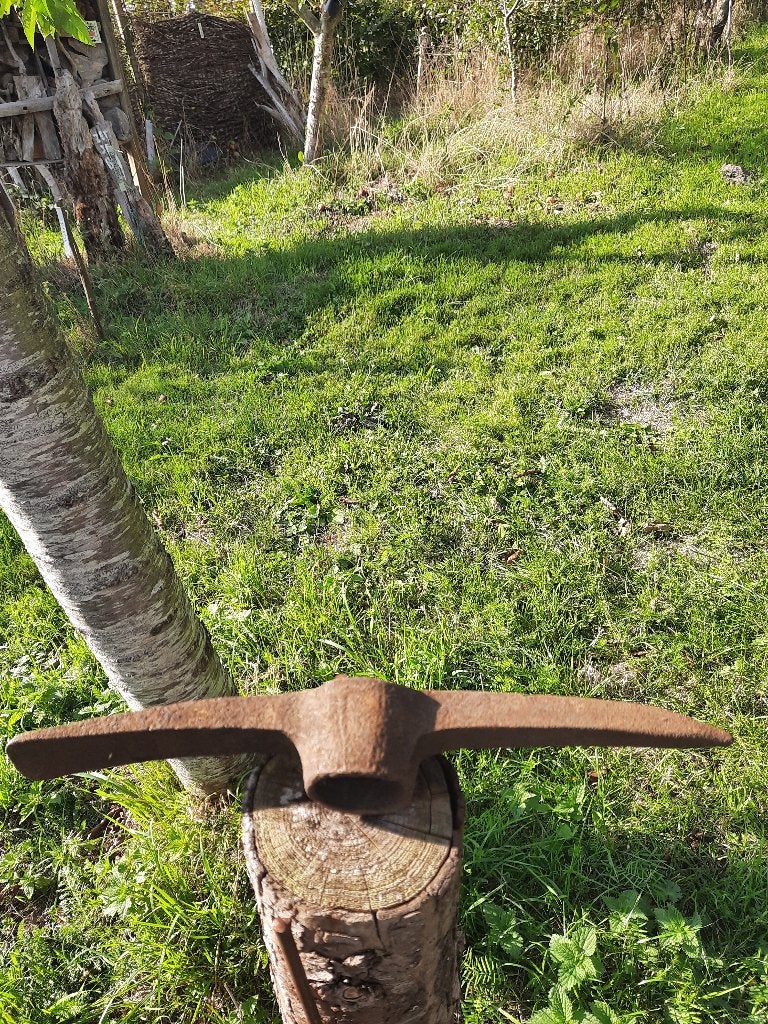 oud groot pikhouweel, Ophalen