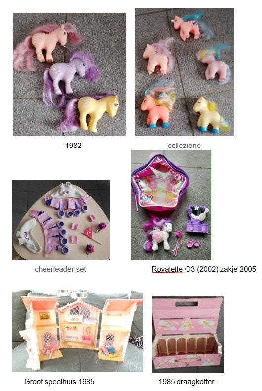 vintage my little pony, Kinderen en Baby's, Speelgoed | My Little Pony, Ophalen of Verzenden