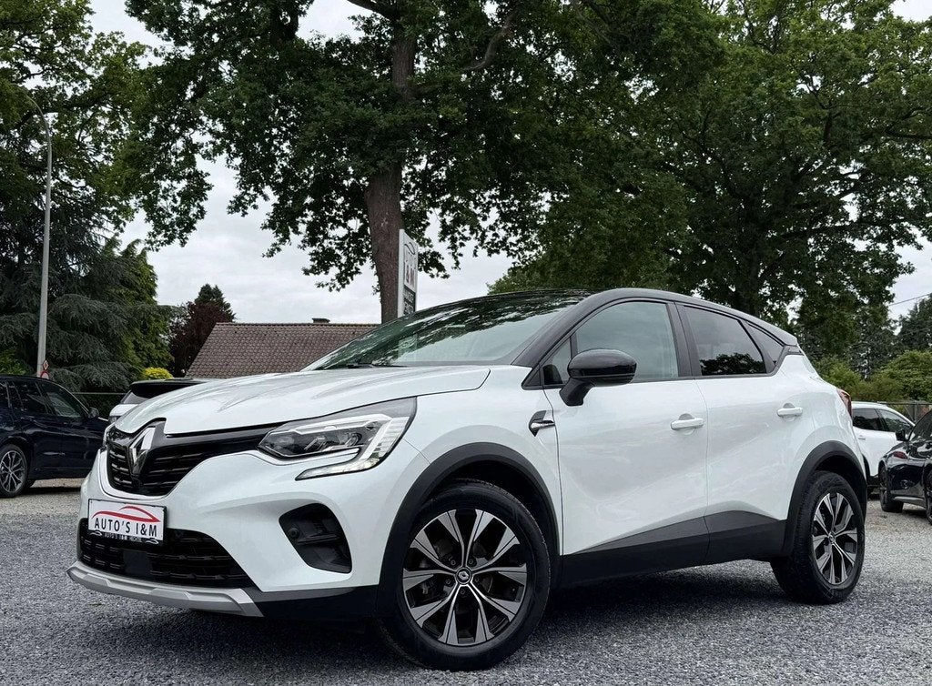 Renault Captur 1.0 TCe Limited Camera Carplay 53Dkm Garantie, Auto's, Stof, 67 kW, Wit, Bedrijf