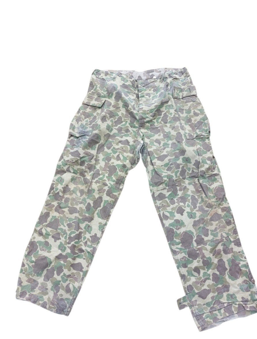 Pantalon de camouflage en peau de grenouille WO2 de l'USMC (, Collections, Objets militaires | Seconde Guerre mondiale, Armée de terre