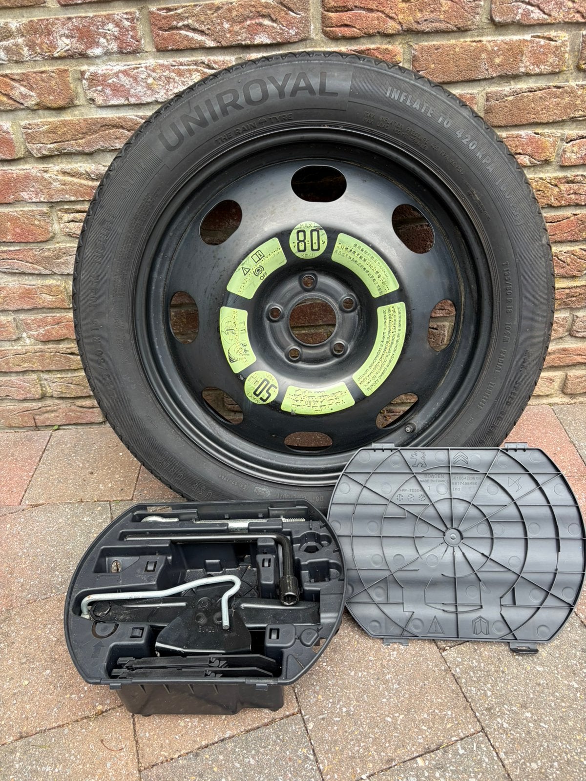 Roue de secours pour Peugeot 3008/5008, Enlèvement, Neuf, Peugeot