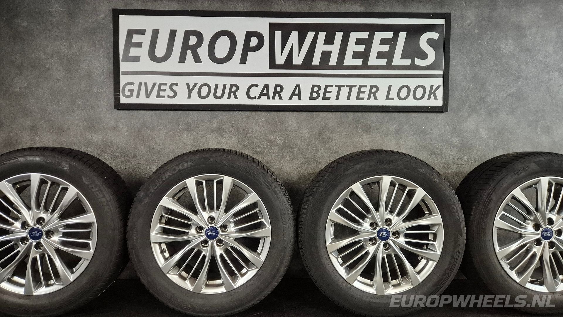 18 inch originele Ford Kuga Vignale velgen winterbanden, Auto-onderdelen, Banden en Velgen, 18 inch, Gebruikt, -, -