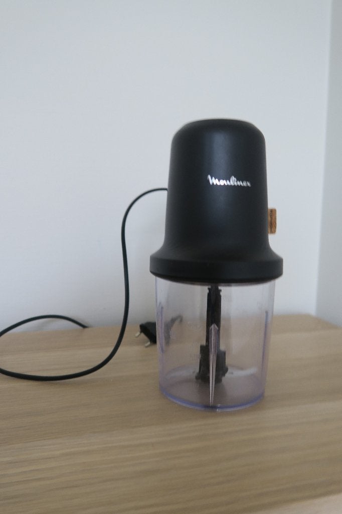 Hakmolentje Moulinex Eco Respect AT80E810, Elektronische apparatuur, Keukenmixers, Zo goed als nieuw, Minder dan 1 liter, 1 snelheid
