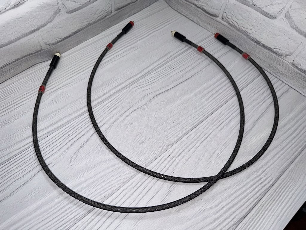 Custom RCA Interconnect - Handgemaakt door Vadymich, Audio, Tv en Foto, Audiokabels en Televisiekabels, Zo goed als nieuw, Overige kabels