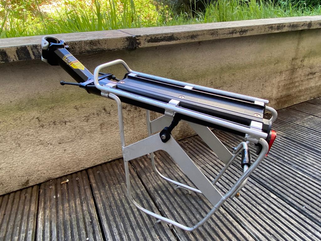 Topeak MTX Quicktrack pannier system, Enlèvement, Utilisé, Panier de vélo, Topeak