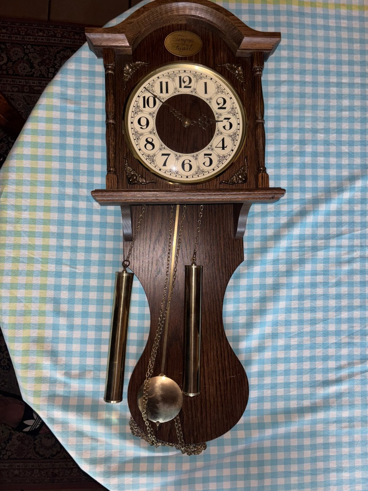 Klassieke mechanische wandklok - zeer nette staat, Antiek en Kunst, Antiek | Klokken, Ophalen