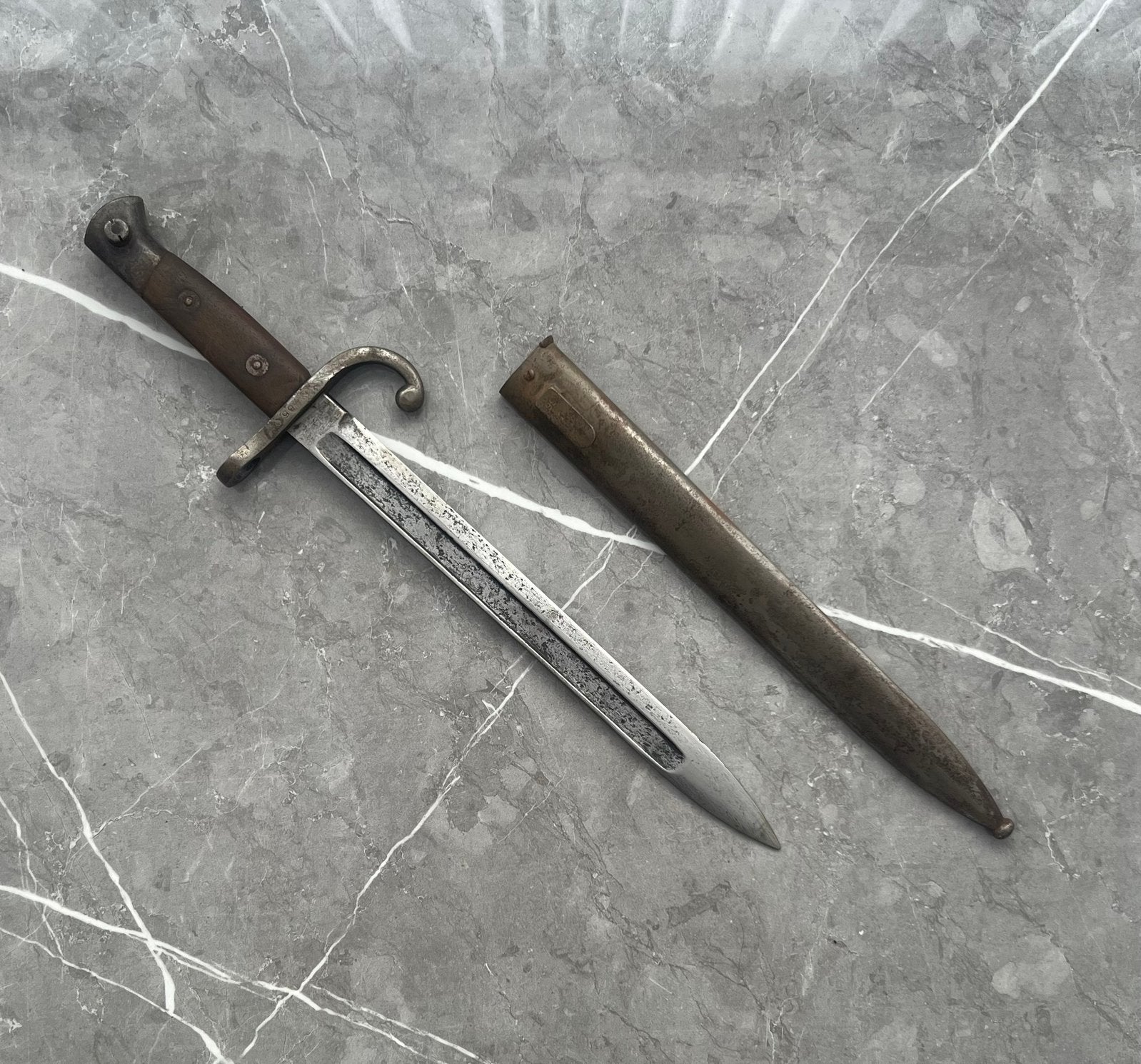 Rare Baïonnette Belge Mauser Modèle 1889 « Jeannette », Collections, Objets militaires | Seconde Guerre mondiale, Enlèvement
