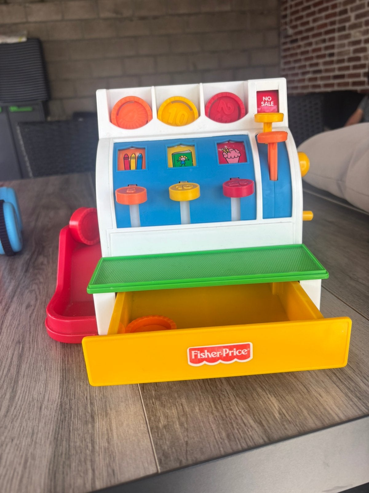 Fisher price kassa speelgoed, Kinderen en Baby's, Speelgoed | Fisher-Price, Ophalen, Zo goed als nieuw