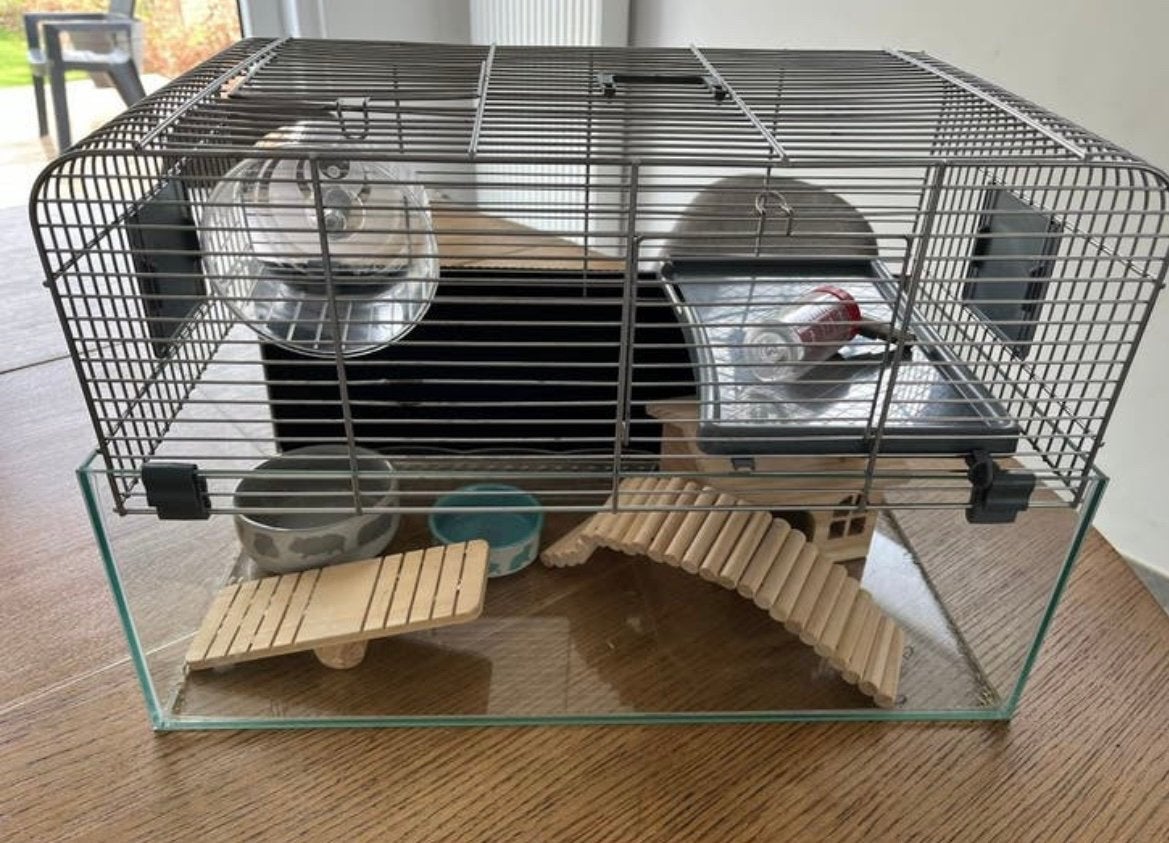 Cage à hamster et  divers accessoires, parfait état !, Enlèvement, Comme neuf, Cage, Hamster