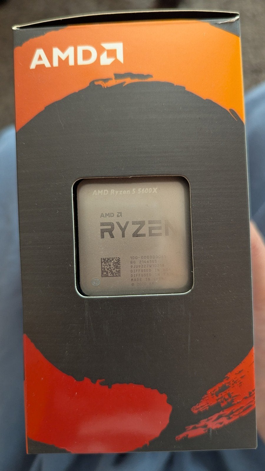 Ryzen 5 5600x (Wraith Stealth cooler brand new), 6-core, 4 Ghz ou plus, Enlèvement, Socket AM4