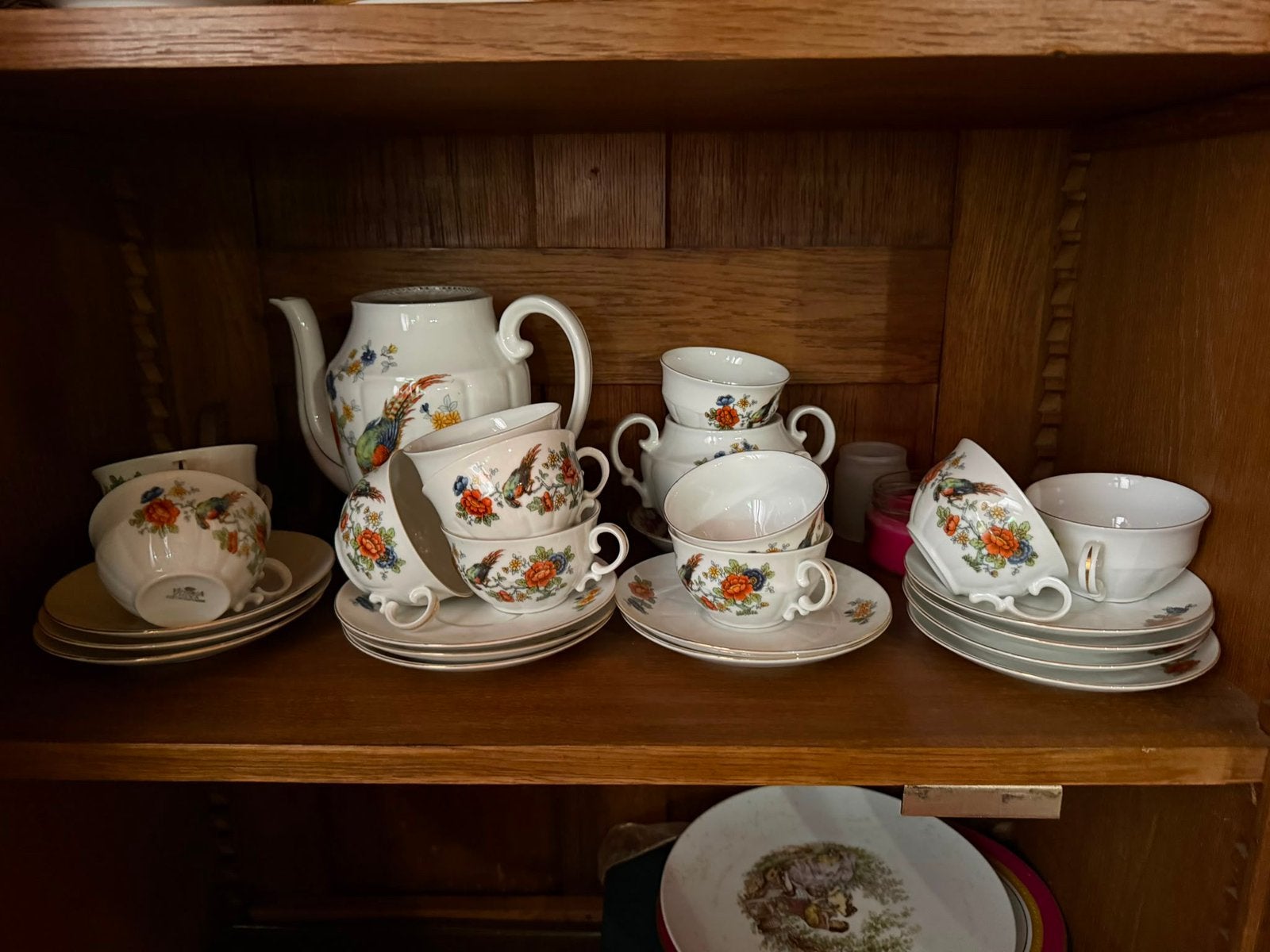 Koffie / thee servies, Ophalen
