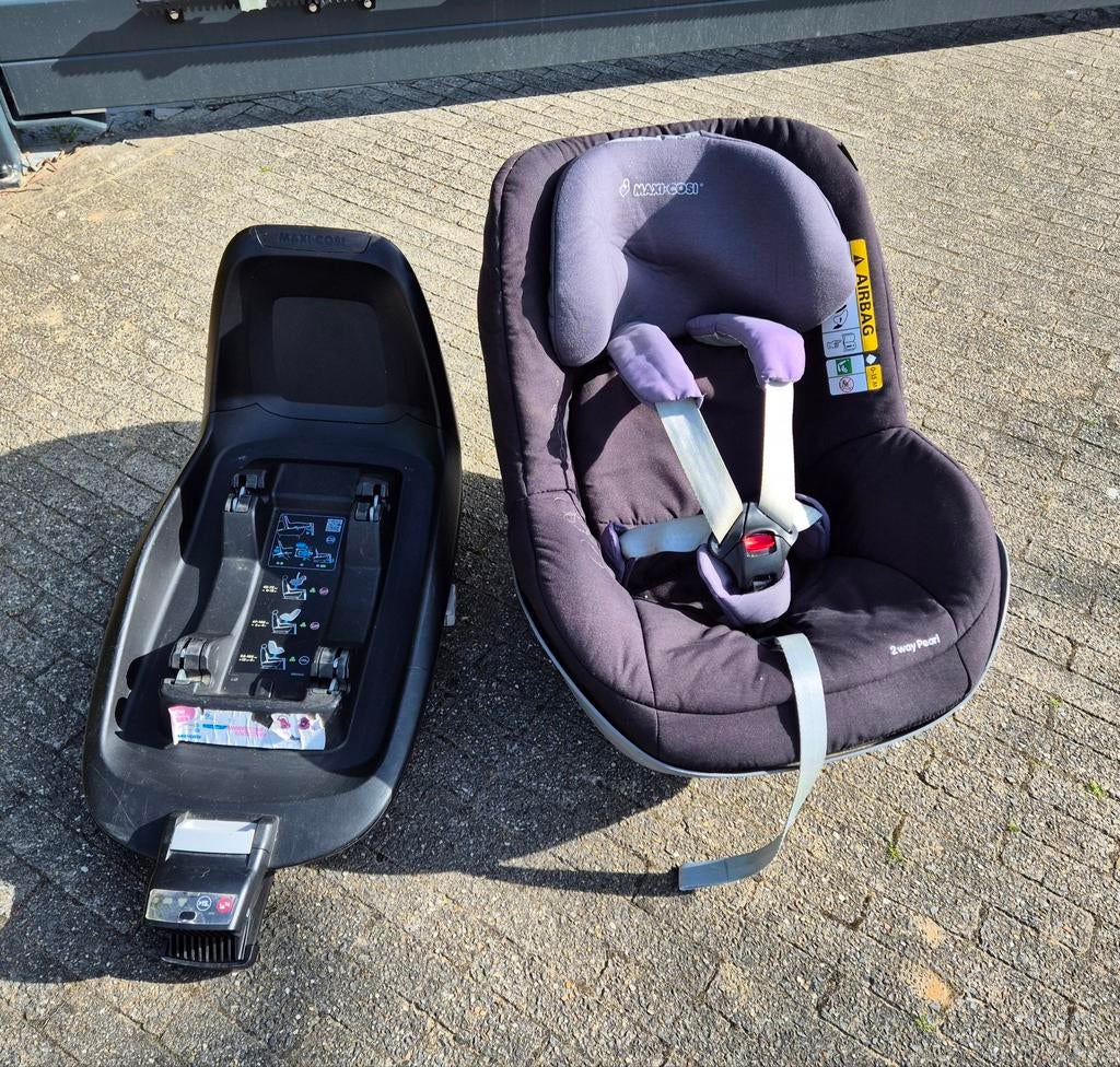 Maxi-Cosi 2wayPearl Autostoel + 2wayFix ISOFIX Base (i-Size), Kinderen en Baby's, Ophalen, Gebruikt, Maxi-Cosi, Isofix