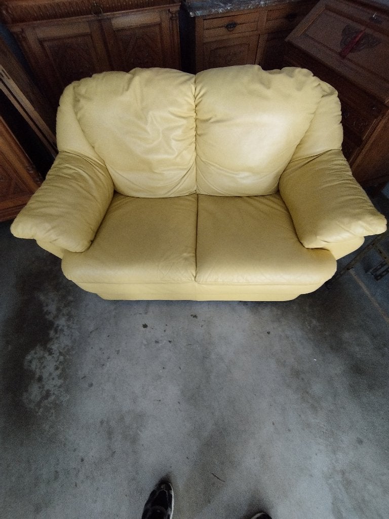 Divan semili cuir, Huis en Inrichting, Zetels | Zetels, Ophalen, Overige materialen, Gebruikt, Simili cuir