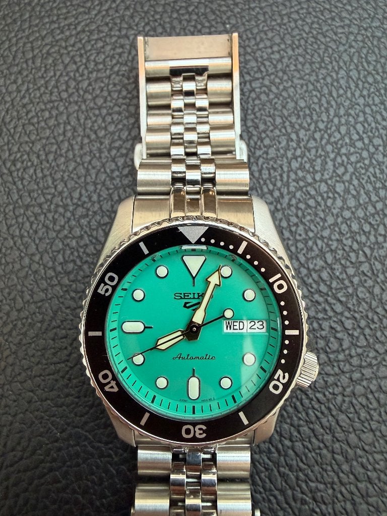 Seiko 5 SRPK33K1 te koop, Bijoux, Sacs & Beauté, Montre-bracelet, Seiko, Enlèvement ou Envoi, Acier