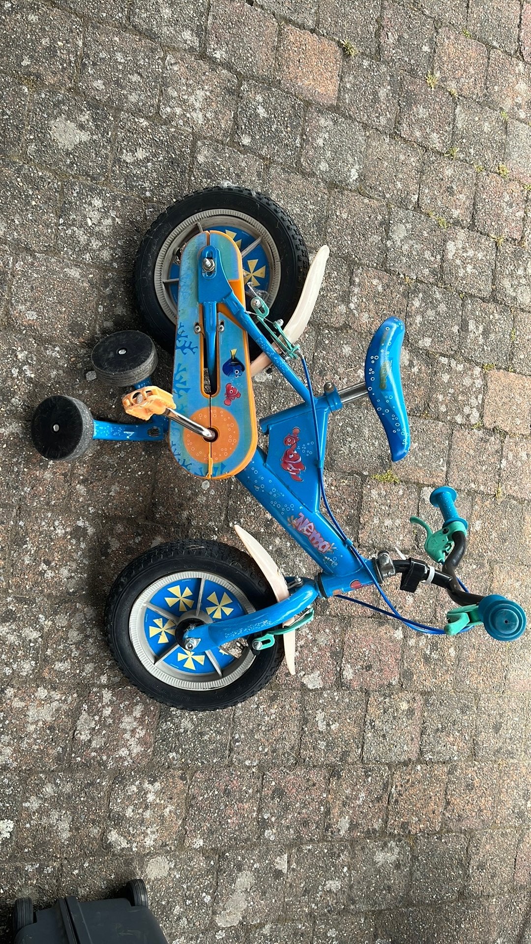 Vélo pour enfants 12 pouces, Frein sur jante, Stabilisateurs, Enlèvement, Utilisé