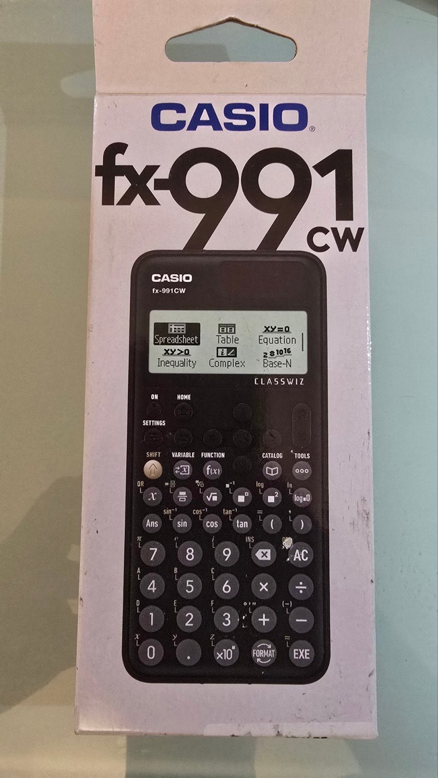 Casio FX-991CW, Ophalen of Verzenden, Grafische rekenmachine, Nieuw