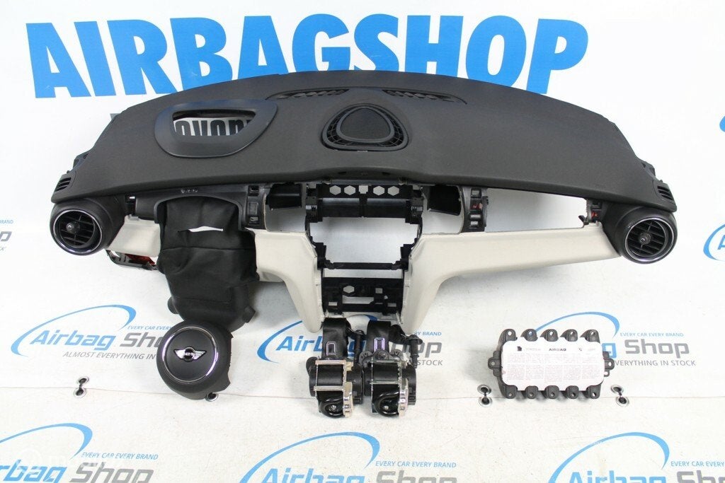 Airbag set Dashboard beige head up Mini Cooper F55 F56 F57, Enlèvement ou Envoi, Utilisé