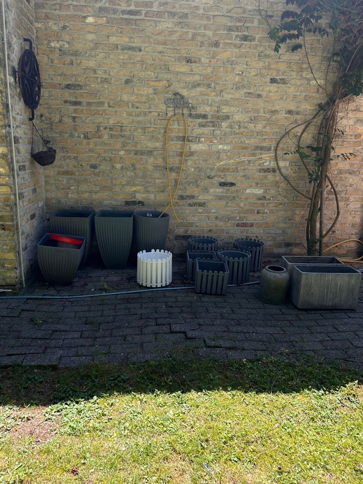 Grote partij bloempotten en plantenbakken – diverse modellen, Tuin en Terras, Ophalen, Balkon