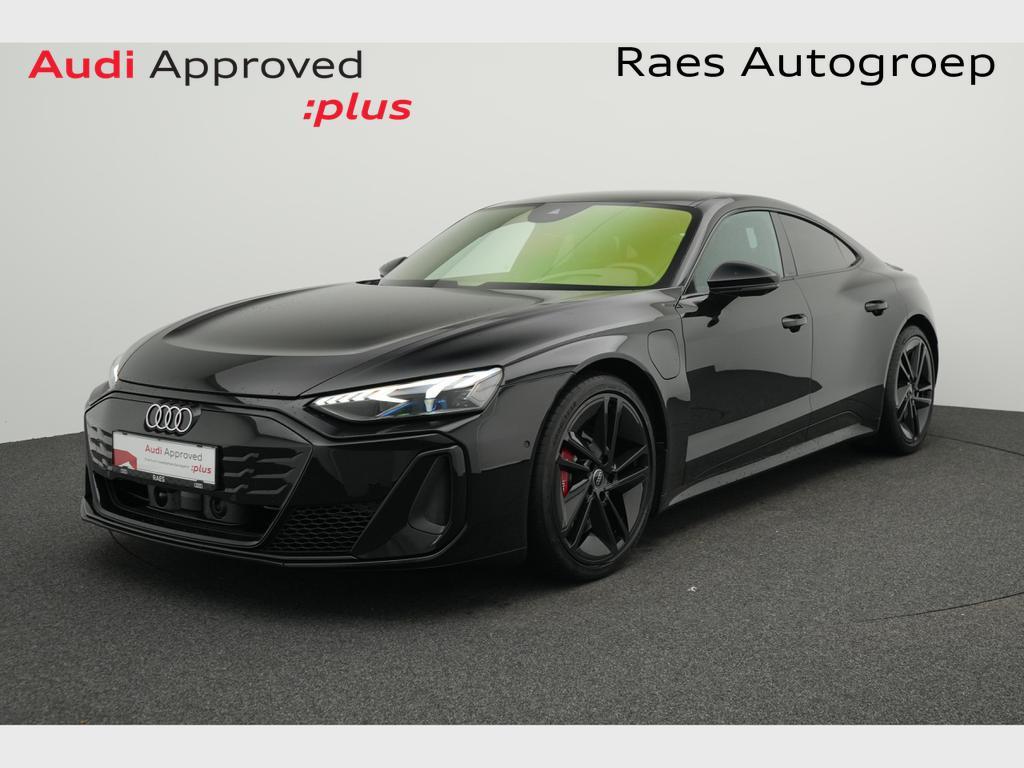 Audi S e-tron GT S e-Tron GT 105 kWh Quattro, Auto's, Automaat, Overige modellen, Zwart, Lederen bekleding
