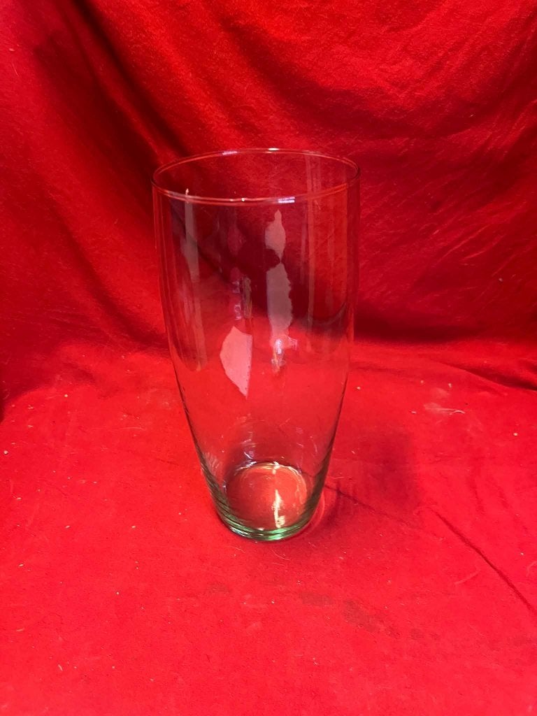 Grote glazen vaas., Huis en Inrichting, Ophalen, Zo goed als nieuw, Glas, 30 cm