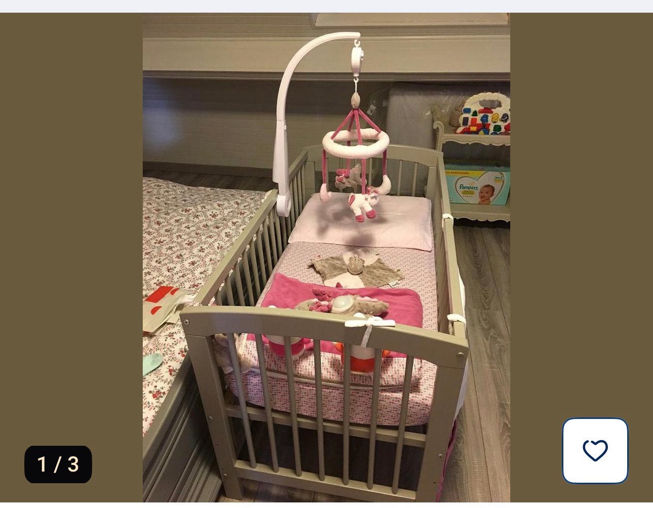 Kinderbed, Kinderen en Baby's, Ophalen, Zo goed als nieuw