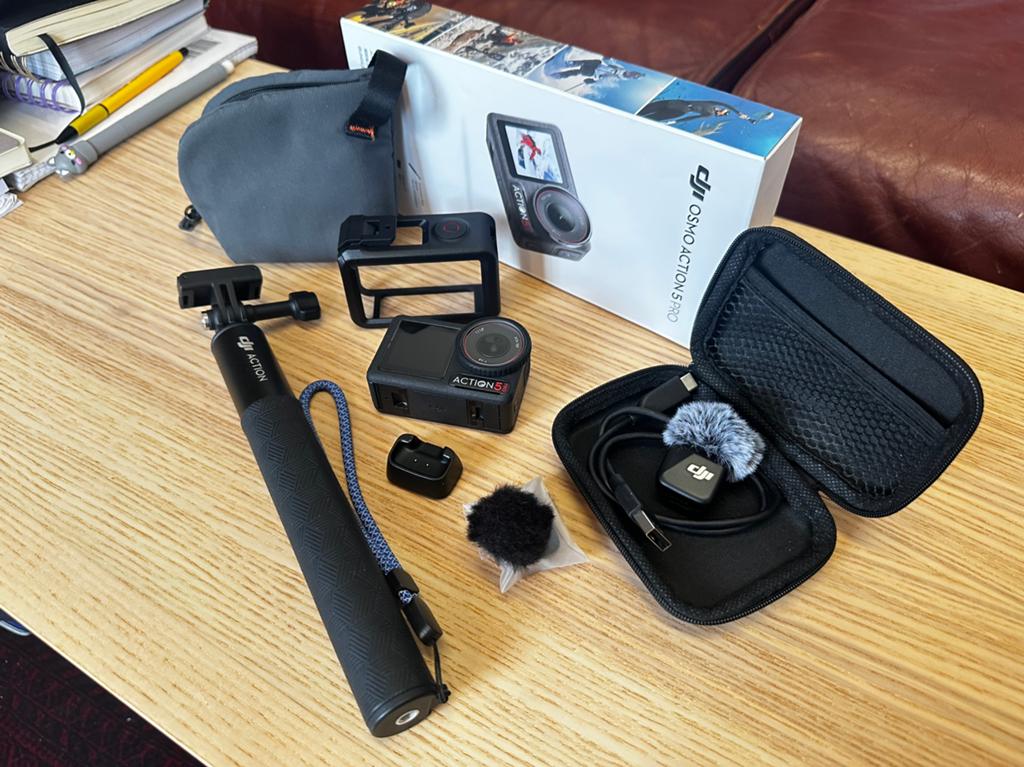 Dji Osmo Action 5pro - Dji Mic mini, Audio, Tv en Foto, Actiecamera's, Ophalen, Zo goed als nieuw, Overige merken