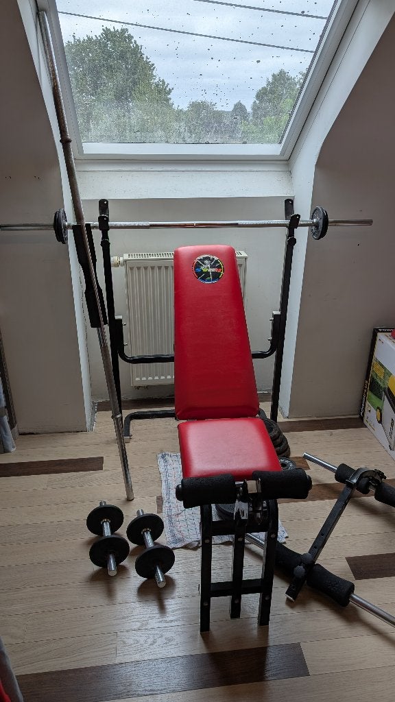 Ensemble de musculation, Ophalen, Gebruikt, Benen, Fitnessbank