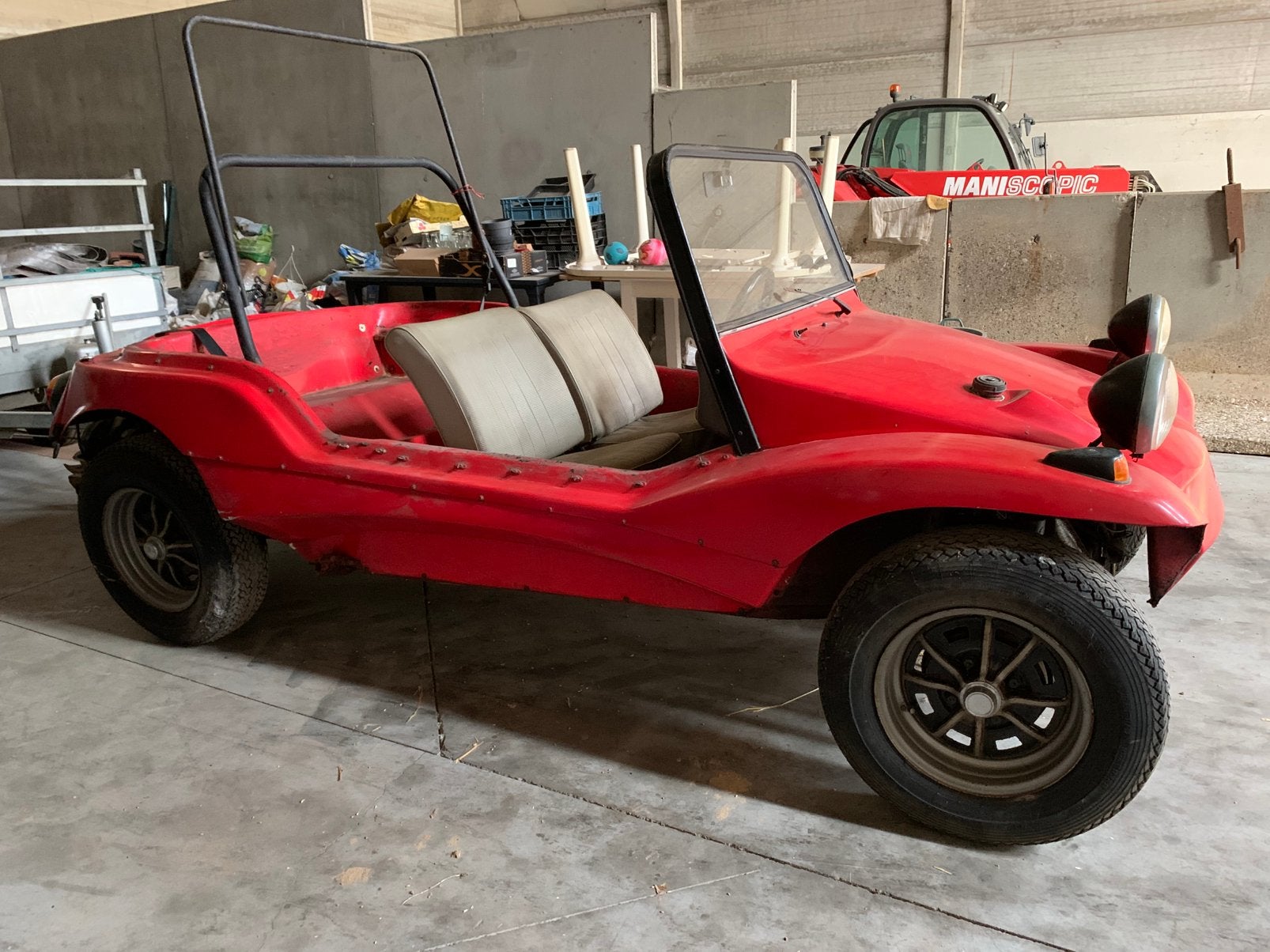 APAL L buggy uit de schuur (41 jaar oud) met papieren, foto 3