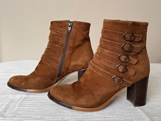 Zinda enkellaars 38, Kleding | Dames, Schoenen, Bruin, Lage of Enkellaarzen, Nieuw, Ophalen of Verzenden