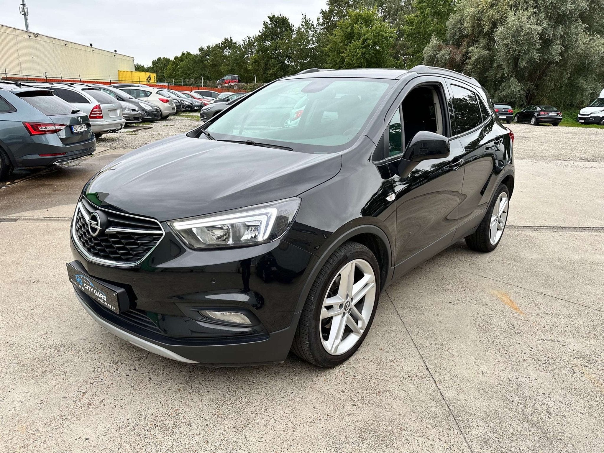 Opel Mokka X 1.4 ecoFLEX Start/Stop Active (bj 2017), Auto's, Bluetooth, Stof, Gebruikt, Zwart