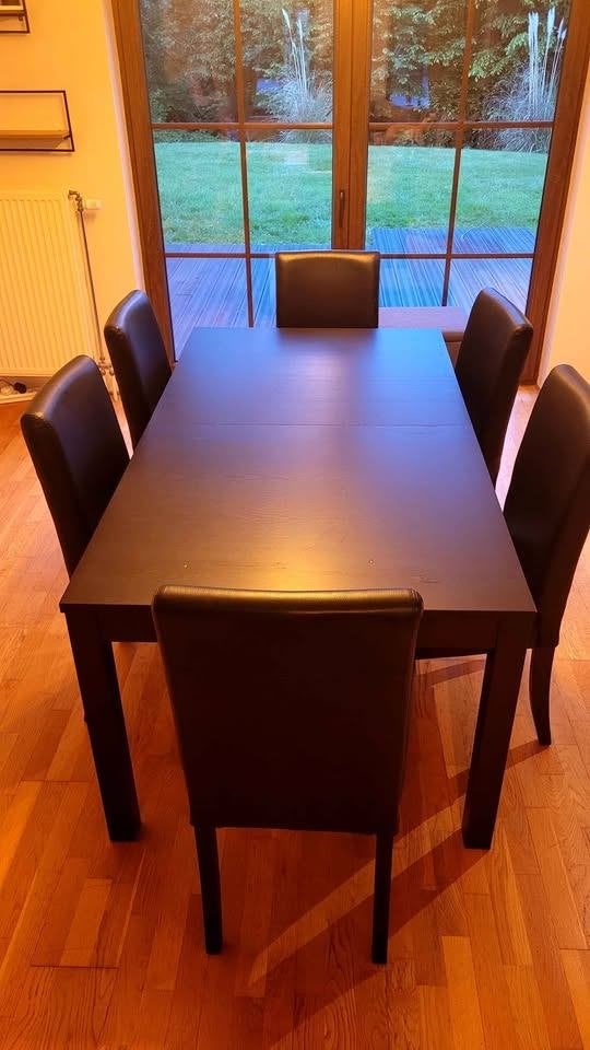 table à manger extensible, Enlèvement, Utilisé, 50 à 100 cm, Rectangulaire