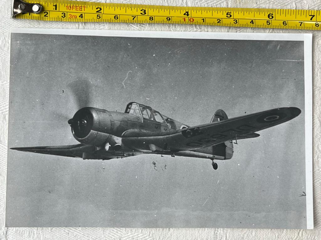 Foto RAF Miles M.9 Master advanced fighter training, Verzamelen, Militaria | Tweede Wereldoorlog, Ophalen of Verzenden, Luchtmacht