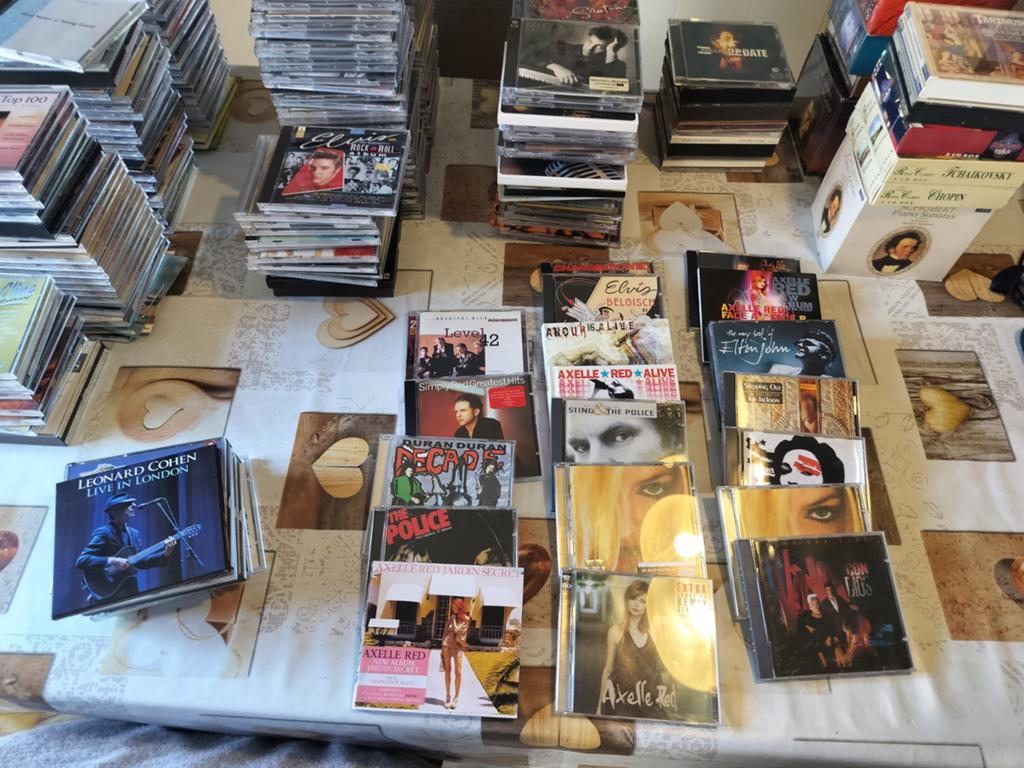 CD's aan € 4, Ophalen